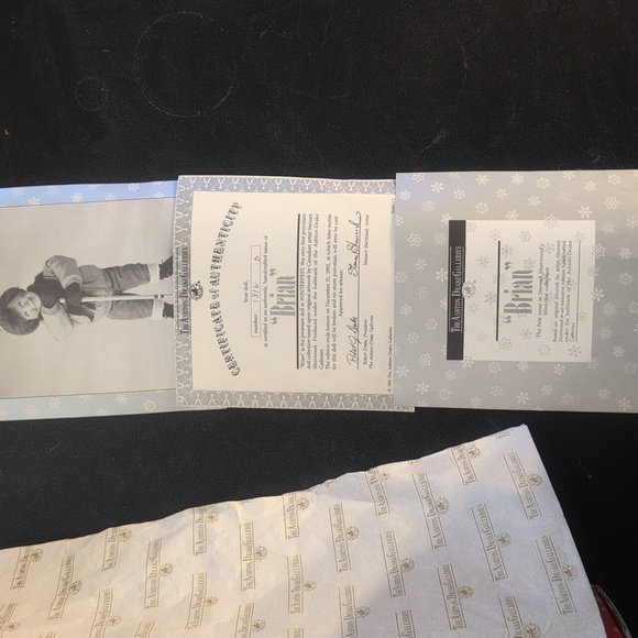 Vintage "Brian" Winterfest Porcelain Doll - Picture 8 of 16